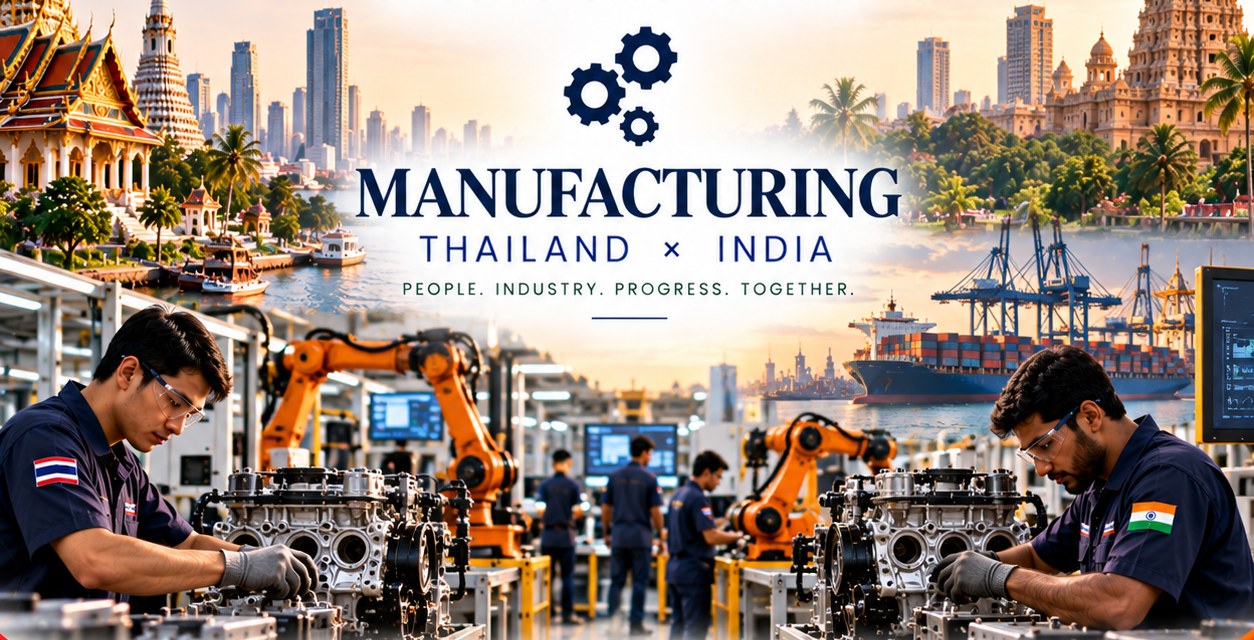 Manufacturing and industrial collaboration between Thailand and India