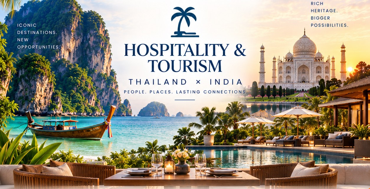 Hospitality and tourism opportunities across Thailand and India